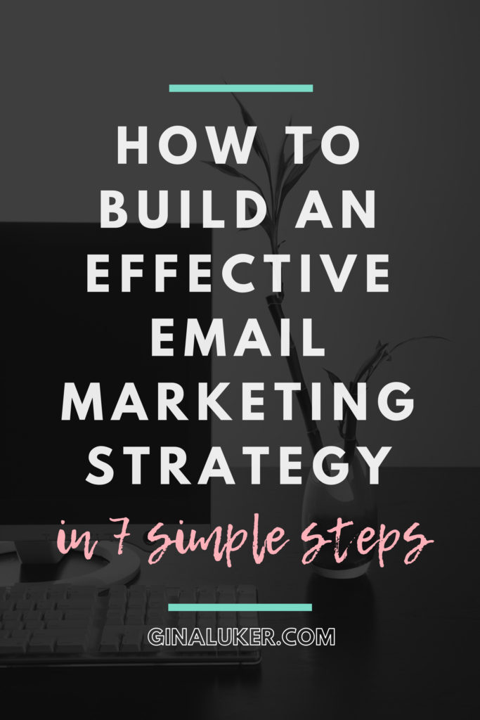 Do bloggers really need an email marketing strategy? YES! And here's how to create one for your blog that works for any niche!