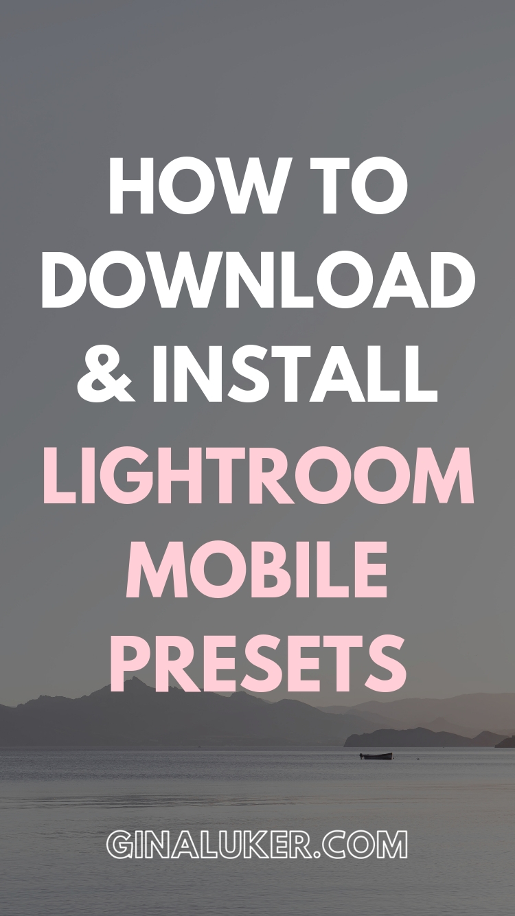 How to Install Lightroom Mobile Presets - and get a set of ...