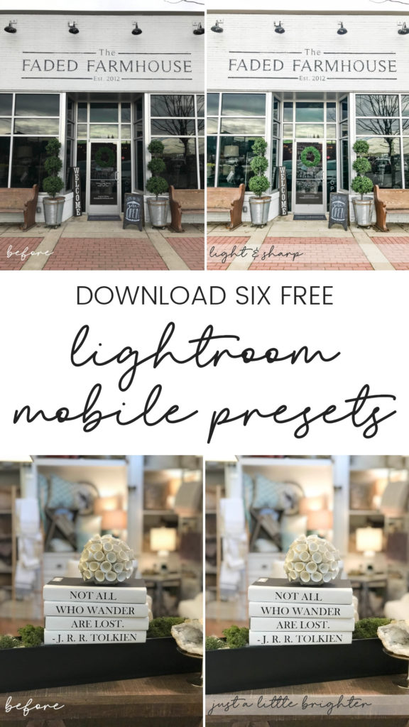 Take your photos from blah to BAM with one tap using Lightroom Mobile Presets. Learn to download and install Lightroom mobile presets - and get this awesome set of 6 presets for FREE! #lightroommobile #phonephotography #photoediting #photography #instagram